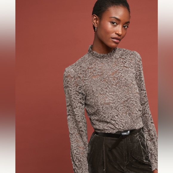Anthropologie Tops - Anthropologie - Delano Lace Top size medium
